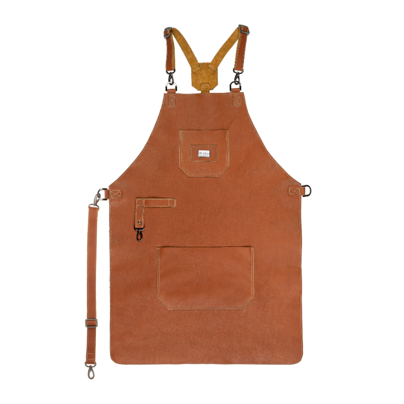 Delantal de Cuero Premium Miel