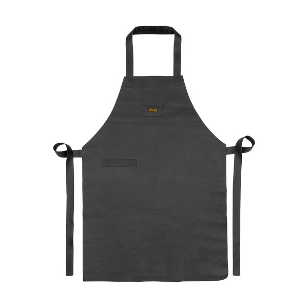 Delantal de Cuero Basic Negro