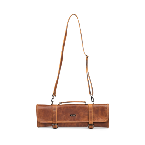 Portacuchillos de cuero Heritage miel